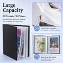 Diamond Art Portfolio Book 22"×16" (55cm×40cm), 30sleeves, A2, Yellow