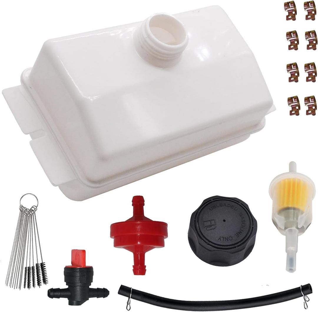 Fuel Tank With Cap Fit for Craftsman 184900 105738X 109202X 532184900 532109202Replace for Husqvarna Poulan Pro Roper Sears