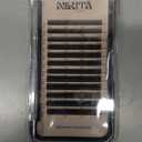 Soft Auto Fan Eyelashes, 12 Rows Black Volume False Lashes for Eyelash Extension with Nanometer PBT Material, Easy to Access and Match, Suitable for Beauty Salon