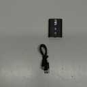 1Mii Bluetooth 5.3 Transmitter Receiver for TV to Wireless Headphones, Dual Link aptX Adaptive/Low Latency/HD Audio, Aux Bluetooth Audio Receiver Adapter for Home Stereo, Airplane, Boat, Gym (Black)