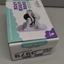 Door Lever Locks (4 Pack) - Prevents Toddlers from Opening Doors - Durable ABS with 3M Adhesive - Easy One-Hand Operation for Adults, No Tools Needed (White)