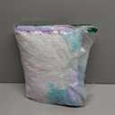 TABAYON Shaggy Tie-Dyed Light Purple Rug, 2x3 Area Rugs for Living Room, Anti-Skid Extra Comfy Fluffy Floor Carpet for Indoor Home Decorative