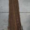 Backyard X-Scapes Bamboo Fencing Decorative Rolled Fence Panel 6 ft H x 8 ft L Caramel Brown (0.75 in D x 72 in H x 96 in L)