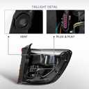 Tail Lights Compatible with Dodge Durango 2014-2022 Tail Lamp Taillights Left Driver Side Replace CH2800206 68272127AB