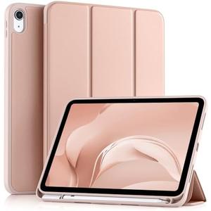 Akkerds Compatible with iPad (A16) 11th Generation Case 11 Inch 2025, for iPad 10th Generation Case 10.9 Inch 2022 with Pencil Holder, Slim Trifold Stand Protective Cover with Soft TPU Back, Rose Pink Size Is Bent Akkerds Compatible with iPad (A16) 11th Generation Case 11 Inch 2025, for iPad 10th Generation Case 10.9 Inch 2022 with Pencil Holder, Slim Trifold Stand Protective Cover with Soft TPU Back, Rose Pink Size Is Bent