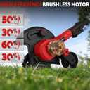 Brusless Lawn Edger Compatible withMilwaukee 18V Battery (No Battery)