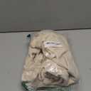 Smiry Waterproof Seat Covers for Dining Room Chairs Set of 2, Stretch Jacquard Removable Washable Chair Seat Slipcovers Protector, No Rear Covers, Beige