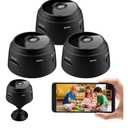 ZMDCAM Hidden Camera Wireless, Mini WiFi 1080P HD Camera for Home Security, APP Control Surveillance Camera Indoor Outdoor for Baby Pet, Secret Nanny Cam with Night Vision