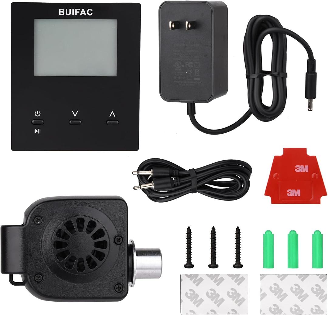 Hose Dryer Kit, Fast Warm Air Drying with Timer and Memory Function, Quiet Portable Design for Home and Travel