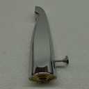 Westbrass D3111-26 8-1/2" Reach Wall Mount Tub Spout with Rear Diverter, 1-Pack, Polished Chrome