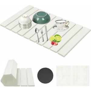 Dish Drying Mats, White