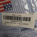 YINGISFITM 4th Fourth of July Toddler Baby Girl Outfit USA American Flag Tank Top Dress Shirt Shorts Independence Day Clothes