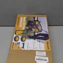 Generator Wheel Kit Compatible with Champion Generator 2800-4750w, Generator Replacement Parts 40065, with Folding Handle and Never-Flat Tires