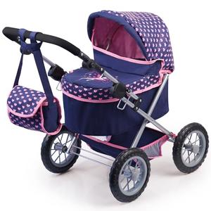 Bayer Design Baby Doll Trendy Pram Blue, Pink