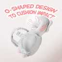 Baby Toddler Head Protector, Baby Head Protection Backpack, Adjustable, Lightweight and Breathable, Grey Elephant