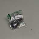 Gobeigo Dog Poop Bag Holder for Leash, Large Opening for Easy Pull Out, Doggy Poo Bag Dispenser with Used Waste Bag Carrier Suitable for Any Retractable Leash with 15 Unscented Bags (Black)