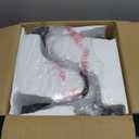 2 Pack Outdoor Barn Farmhouse Light with 14in Dome, Exterior Gooseneck Lights Fixture for House, Dark Bronze Outside Wall Mount for Porch, Patio, Entryways