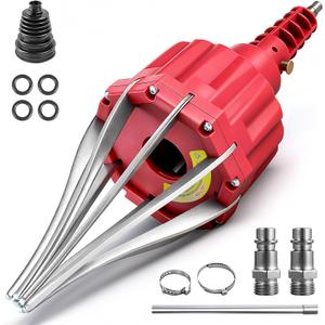 Teodute Automotive Universal Pneumatic CV Joint Boot Installation Tool, CV Boot Expander Rod Spreader Installation Removal Tool Kit with 2 Sets of CV Joint Boot Repair Kits for Most Vehicle, UTV, ATV