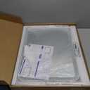 ROLOVE Lighted Makeup Mirror, 17"x13" Vanity Mirror with Lights, 10X Magnification, Gifts for Women, 3 Color Lighting Modes, Smart Touch Control, 360 Rotation for Bedroom or Tabletop (White)