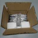 Huwena Metal Christmas Stocking Holders Shiny Mantel Heavy Duty Stocking Hooks Glitter Hanging Hangers Christmas Ornaments for Fireplace Window Mantle Table Decoration(Stylish, Silver, 4 Pcs)