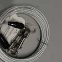 Petest 30ft Reflective Tie-Out Cable for Heavy Dogs Up to 125 Pounds