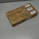 3 x SURAIELEC 10.5'' Flameless Ivory Taper Candles, Battery Operated Candle with Remote, Timer, Dimmer, 5000K Cool Clear White, Realistic LED Candle for Party, Halloween & Christmas Decoration, 6 Pack