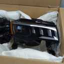 2xCar LED Headlights Compatible For Jeep Grand Cherokee 2017 2018 2019 Front Bumper Led Fog Lights DRL Low High Beam Lights Car Accessories