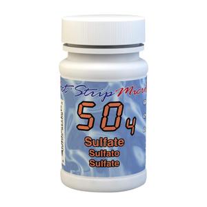 Industrial Test Systems eXact 486608 Micro Sulfate Strips, 0-150 ppm Detection Range (Bottle of 50), EXP03/2027