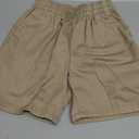 Classroom Uniforms Pull On Shorts for Boys & Girls With Elastic Waistband 52132, 12, Khaki