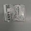 VORCOOL 50Pcs White Mini Wooden Clothespins 0.98 X 0.11 Inch for Hanging Photos, Crafts, Party Decorations, Baby Showers, and Artwork Display