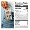 BIENA Chickpea Snacks - Crunchy Roasted Chickpeas - High Fiber Vegan Protein Snacks for Adults and Kids - 10-Pack, 1.2 Ounce Bags - Sea Salt (EXP 09/01/26)