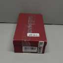 MOVINSTEPS Womens Slip On Party Suede Pointed Toe Sexy Block Mid Heel Pumps Shoes 2.5 Inch (Black)