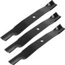 TCU15882 Mower Blades for 72" Deck, M143749 High Lift Blades Compatible with John Dee re 3033R Z830A Z930M Z950A Z970R, Replaces 92-114, M142514, M141669, M143159, 3 Pack