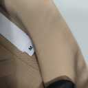 Kelyaa Womens One Button Blazer Casual Open Front Long Sleeve Suit Jackets Business Work Office Blazers with Pockets Khaki, Medium
