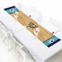 Big Dot of Happiness Strike Up the Fun - Bowling - Petite Birthday Party or Baby Shower Paper Table Runner - 12 x 60 inches