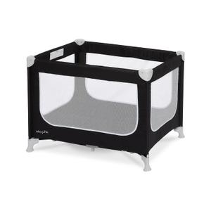 Dream On Me Zodiak Portable Playard, Compact for Travel, Carry Bag, Black