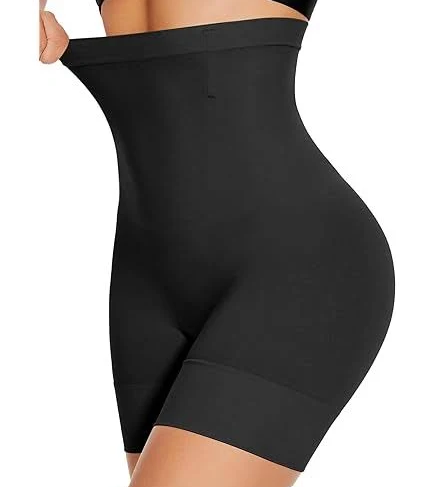YADIFEN Tummy Control Shapewear Shorts Women Thigh Slimmer High Waisted Shapewear Women Girdles Shorts Shapewear Under Dress, M, Black