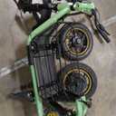 Urbanmax Upgraded Electric Scooter for Adults with Seat C1Pro, 19MPH & 25 Miles Range, 12" Pneumatic Tires, Dual Shock Absorbers, Dual Brakes, Removable Basket, UL2272 Certified  Green