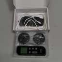 NURSAL Wireless TENS Unit Muscle Stimulator, Dual Host TENS EMS Machine for Pain Relief, 18 Modes 20 Intensity Remote Control Pulse Physical Electrotherapy for Back Shoulder Pain (2 Pads) (Black)