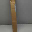 Heavy Duty Curtain Rods, 1 1/8 Inch Diameter Single Curtain Rod 72-144Inch(6-12ft) Extendable Length with End Caps Adjustable Modern Brackets-Antique Bronze