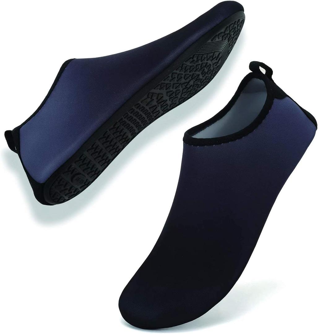YALOX Water Shoes Women's Men's Outdoor Beach Swimming Aqua Socks Quick-Dry Barefoot Shoes Surfing Yoga Pool Exercise