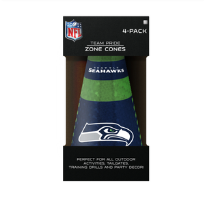 Seattle Seahawks Zone Cones 4 Pack