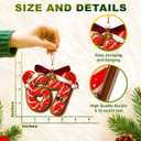 4 x 67 Christmas Ornament - 67 Ornaments for Christmas Tree 2025 - Funny 6 7 for Teens, Kids - Viral Xmas Acrylic Decoration, Teen Girls Trendy Stuff - Meme Funny White Elephant Gifts