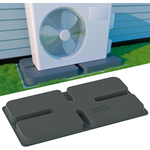 Mini Split Pad for Condenser 34.6 x 18.1 x 2 inch, Max Load 770lbs