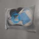 BERON Black White Wig Long Curly Wig Women Girls Wavy Black and White Wig Heat Resistant Wavy Two Tone Cosplay Costume Halloween Wig