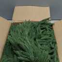 Thicker - 6 Ft by 10 Inch Real Touch Norfolk Pine Garland, Christmas Garlands 120 Branch Tips, Artificial Realistic Soft Thickness Greenery Garland Xmas Holiday Table Fireplace Mantle Indoor Outdoor