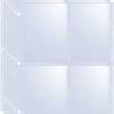 20 Pack 160 Pockets 2.5x3.5 Trading Card Sleeves,A5 Binder 4 Pocket Card Sleeves,Double-Sided 4 Pocket 6.1x7.6 Page Protector,Ultra-Clear Game Card Sheets for A5 Mini 3 Ring Binder