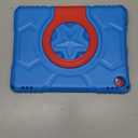 Kids Case for Samsung Galaxy Tab A11+ Plus 2025/A9+ Plus 11inch 2023 with Screen Protector, Patamiyar Shockproof Galaxy Tab A11 Plus/A9 Plus Case with Handle Stand for Samsung A11Plus/A9 Plus - Blue