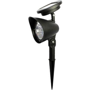 Solar Spot Lights for Outside, LED Outdoor Solar Lights for Yard, Solar Spotlights Waterproof Auto On/Off for Landscape, Wall, Garden, Pool, Tree, Pathway and Driveway (White)