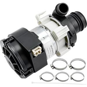 WD26X23258 Dishwasher Circulation Pump Assembly Compatible with ge Dishwasher: GDT605PMM0ES, GDT695SMJ0ES, GDF530PGM0BB, GDF630PSM0SS etc. Replace WD26X22285, WD26X22826, WD26X22518, EAP11772000 etc.